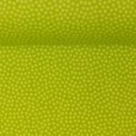 Baumwolle - Dotty kiwi grün